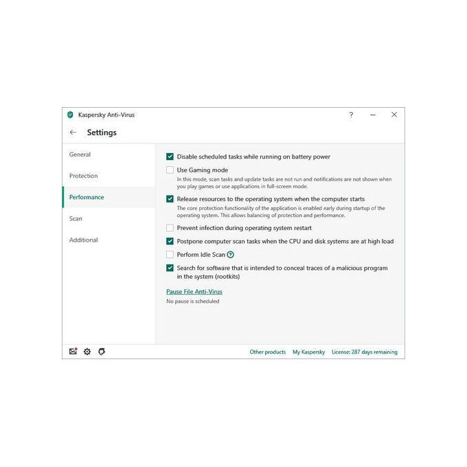 Kaspersky Anti-Virus Single User- Original License Key