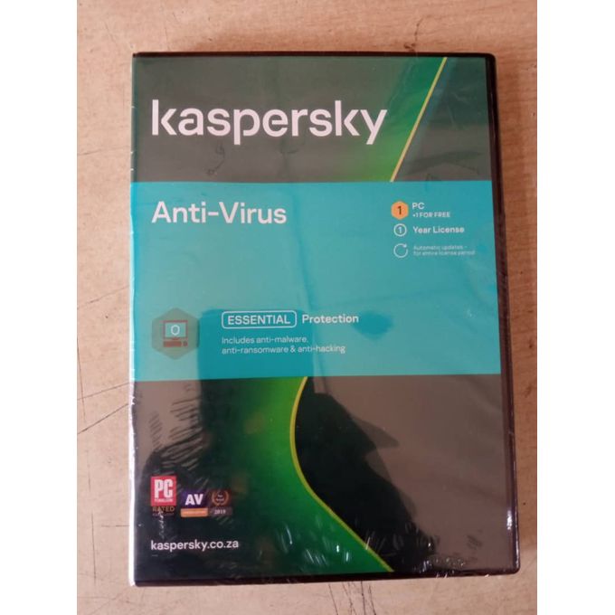 Kaspersky Anti-Virus Single User- Original License Key